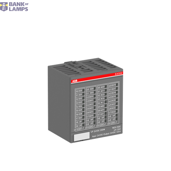 DA502:S500,Dig.AnalogesEin./Ausgabemodul 16DO/4AI/2AO,24VDC,DI:24VDC image 1