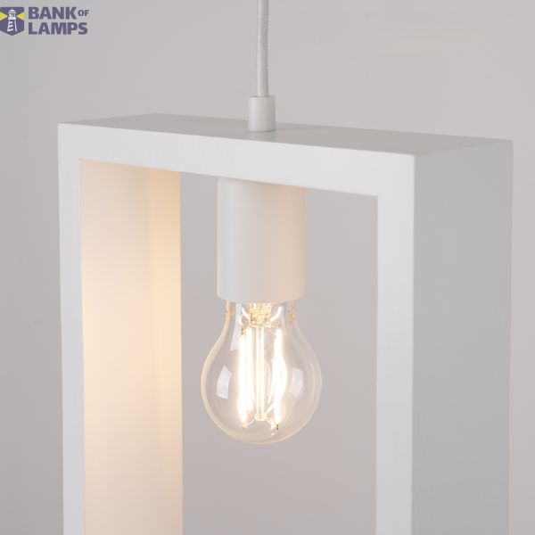 Pendant lamp ARIES white image 5