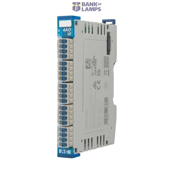 Analog I/O module, 4 analog outputs, -10/0-10V,0/4-20mA, 16Bit resolut image 1