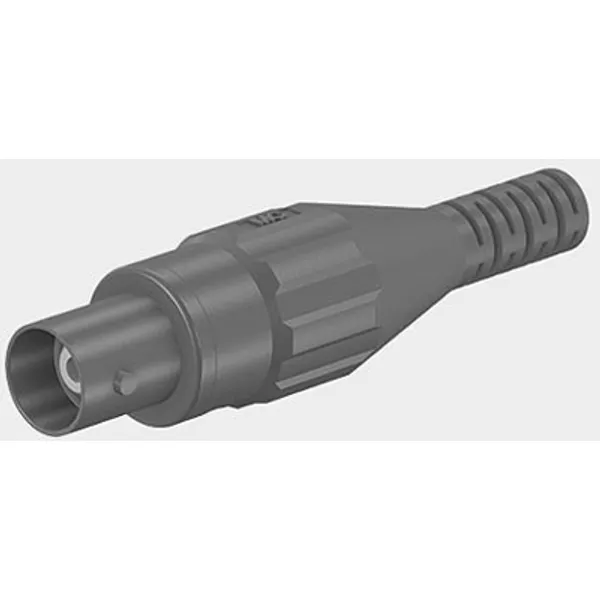 BNC jack 50 Ω, RG-58, crimp connection, straight, 67.9762-21 image 1