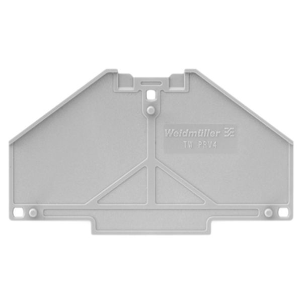 P-series, Partition plate, grey, 2 mm,  printed, 17-32, horizontally image 1