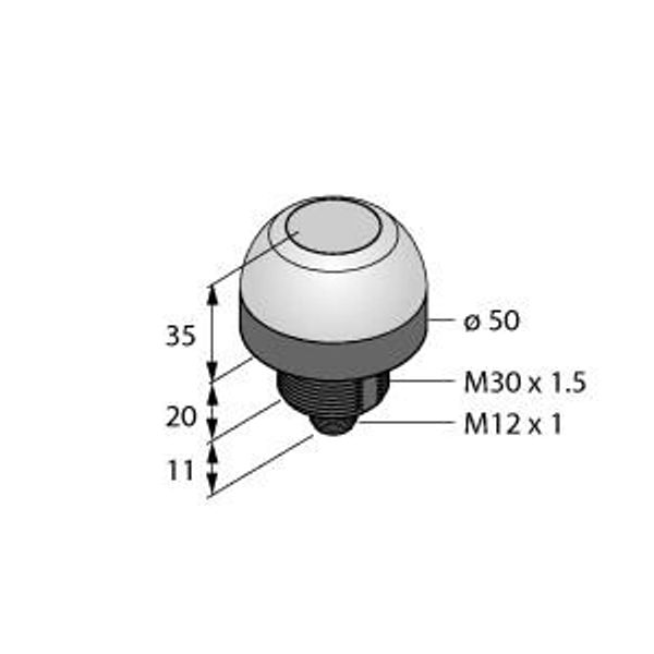 Pick-to-Light Placement Sensor   K50ABT2WGHQ image 2