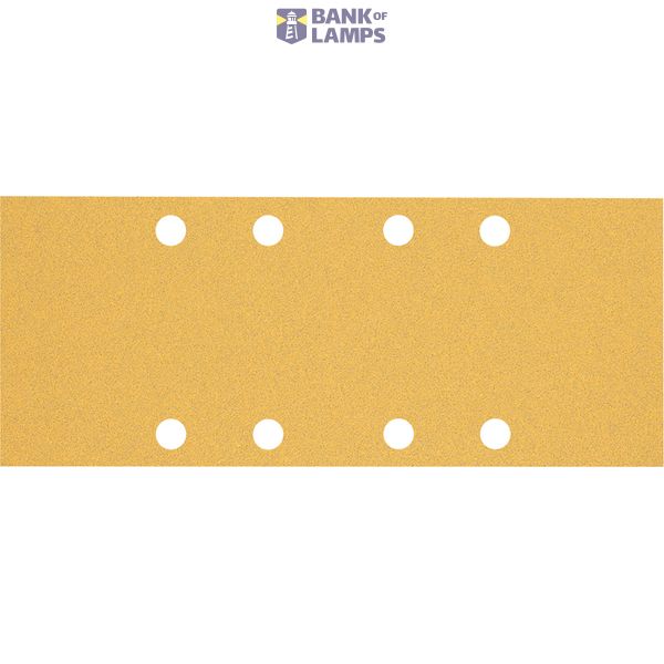 EXPERT C47 Sandpaper with 8 holes for Orbital Sanders 93 x 23 mm, G 8 1-pc image 1