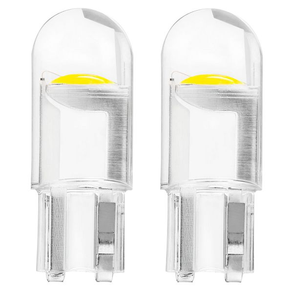 LED STANDARD T10 W5W COB HPC 12V Clear white image 1