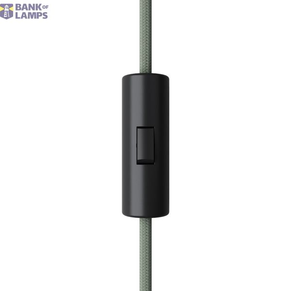 Rewireable cylindrical single pole rocker switch with earth terminal image 1