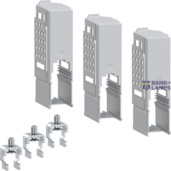 NH00 rail contact hooks fv+ raised + touch protection, set of 3 image 1