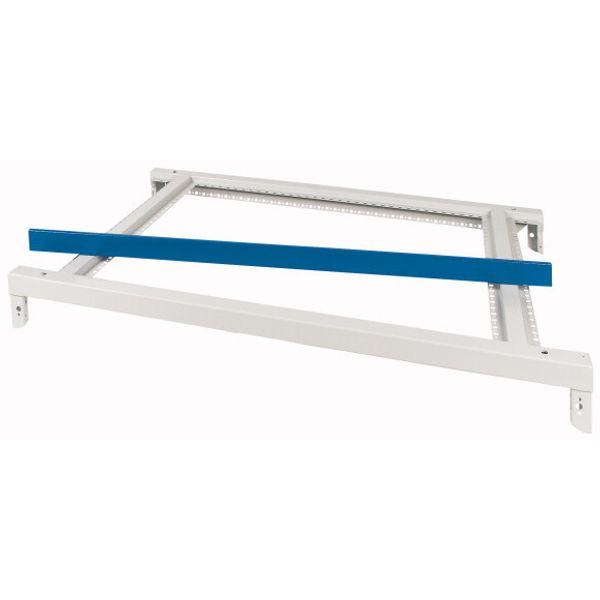 XTSZFBA-W1200 Top frame with design strip, W=1200mm, grey image 1