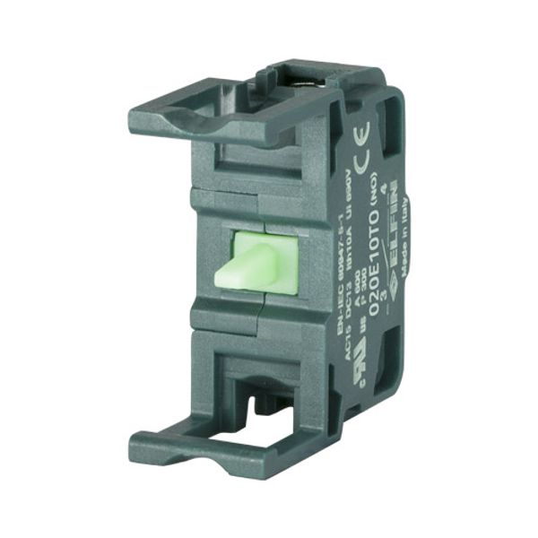 Contact block N.O., ring lug image 1
