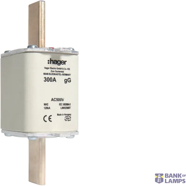 NH Fuse Insert 300A GG, 500VAC LNH2300T image 1