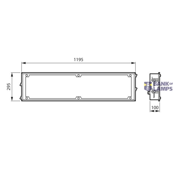 CR350B LED60S/940 PSU W30L120 image 3