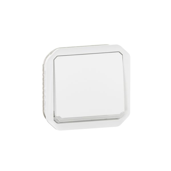 PLEXO 1 GANG 2-WAY SWITCH LOCATOR - WHITE - MECHANISM image 1