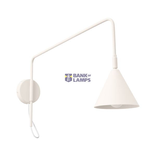 Wall lamp NOX 1 beige with a switch image 9