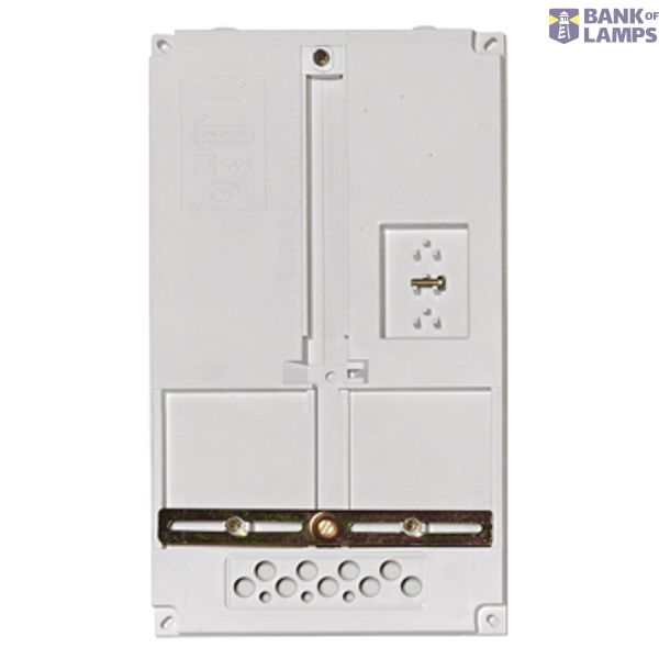 Meter panel grey with metal fixing image 1