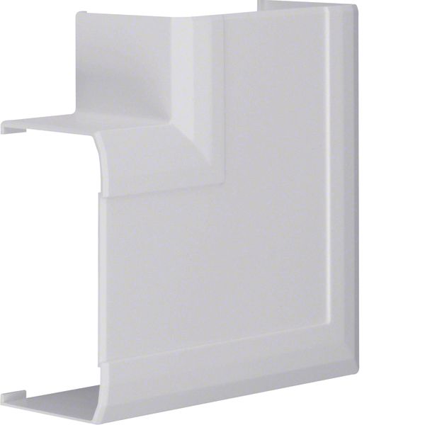 Flat angle overlapping for wall trunking BRN 70x130mm of PVC in light image 1