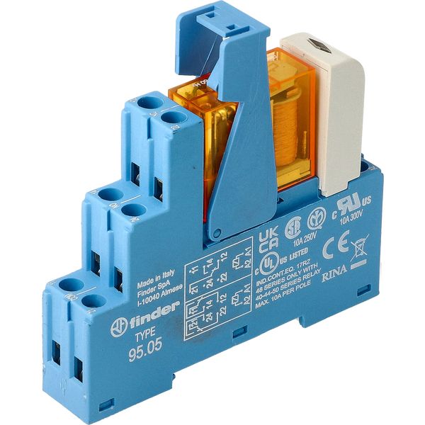 Rel. interface Mod.screw 2CO 8A/48VAC/Agni/LED/varistor (48.52.8.048.0060) image 2