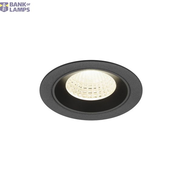 NUMINOS© M, recessed ceiling light, 4000K, 55ø IP20 round bl image 1