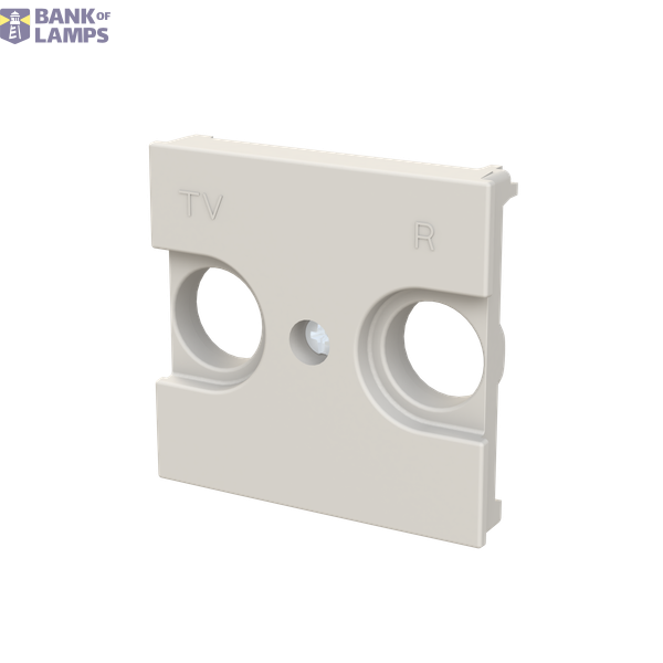 Cover plate for TV/R outlet - 2M - Dune image 2