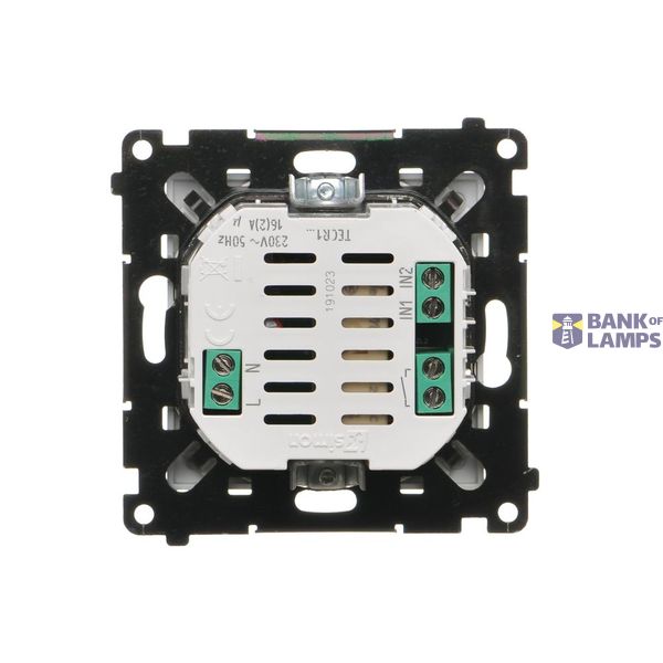 SOON ON SALE, double socket outlet with earthing for IP44 version with frame seal, without shutters, (module), Simon 24, IP20/IP44, 16A, cashmere image 1