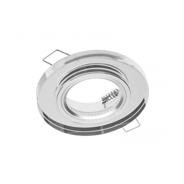 Spot luminaire housing PALACE II, IP20, round, white image 1