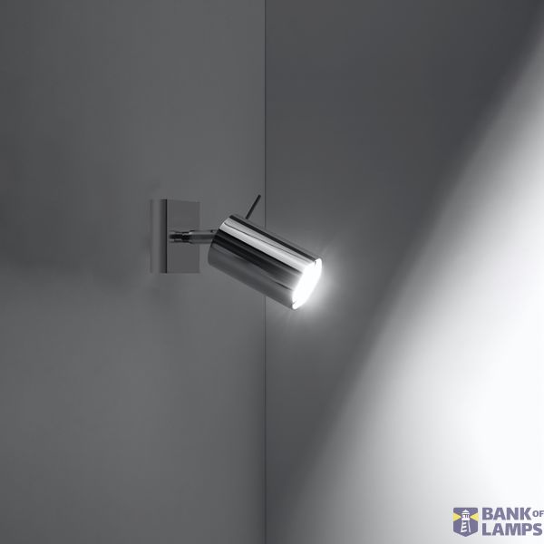 WALL LAMP RING CHROME GU10 1X40W IP20 image 8