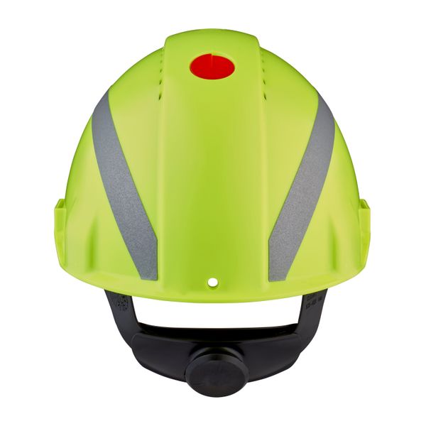 3M™ Hard Hat, Uvicator, Ratchet, Ventilated, Reflective, Plastic Sweat image 3