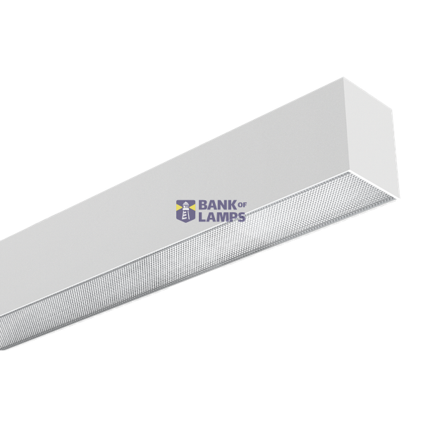 Nile 3 Up/Down Batten 5ft 50W Diffuser SCT White DALI image 1
