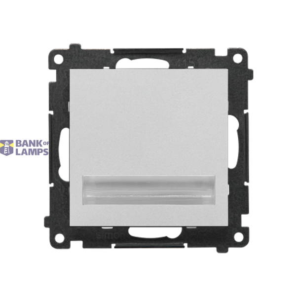 LED luminaire, 230V, matt aluminum image 1
