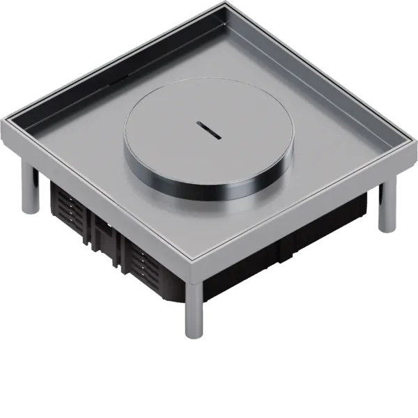 tehalite. VE-EE Tube cover IP54 5kN EKQ06 200x200 15mm stainless steel image 1