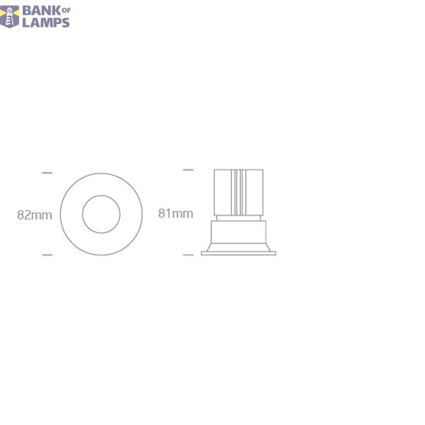 BLACK COB 12W CCTV  IP65 DARK LIGHT 700mA image 2