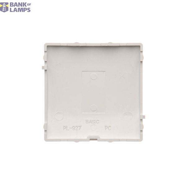 Intermediate switch without pictogram, (module), 10AX, quick connection, white image 1