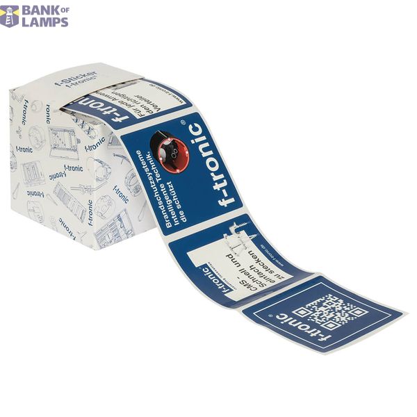 Socket protection f-Sticker, roll = 400 pieces (f-Sticker) image 1