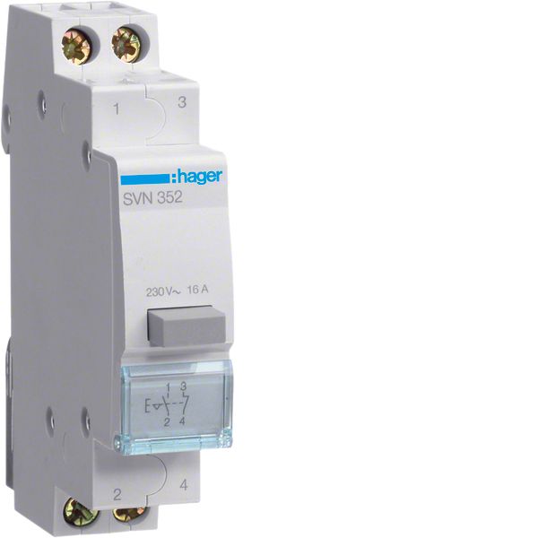 Latching 1NO/NC Pushbutton image 1