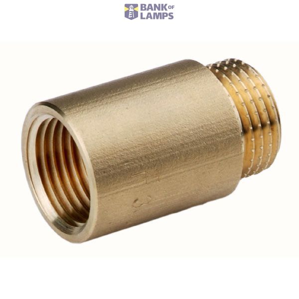 Brass thread extension 3/4"x15 image 1