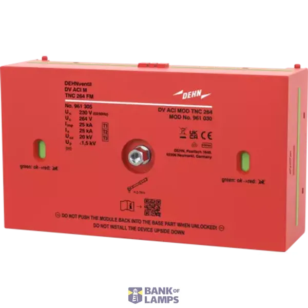Combined arrester type 1+2+3 DEHNventil ACI(DV ACI MOD TNC 264) image 1