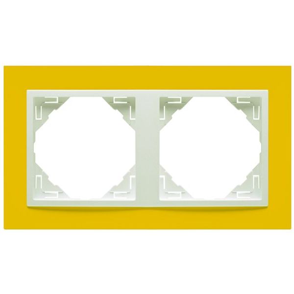 DOUBLE FRAME YELLOW/ICE image 1