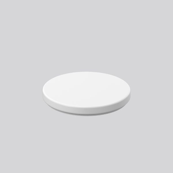 Replacement cover, plastic glass D 515 H 69 colour: white image 1