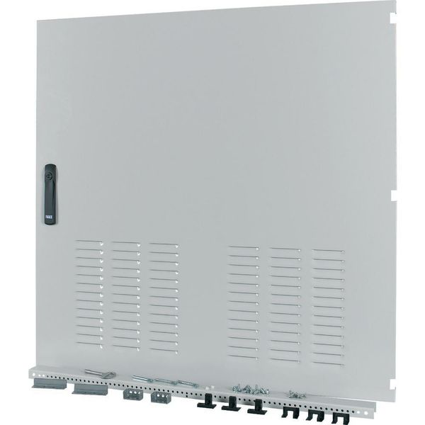 XSDMRV4097510 Box Solution door, ventilated, IP42, right, HxW=975x1000mm, grey image 3