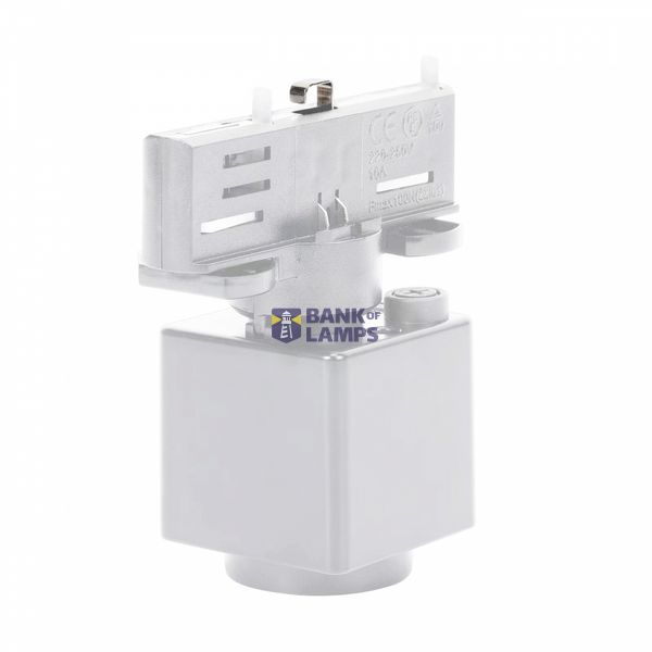 SPS2 ADAPTER SLIM 3PHASE WITH SOCKET WHITE SPECTRUM image 1