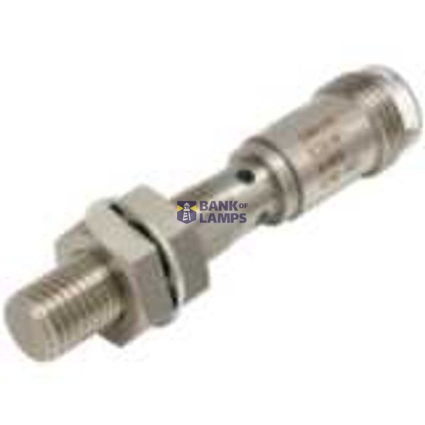 Proximity sensor, inductive, full metal stainless steel 303 M8, shield image 2