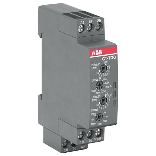CT-SAC.22 Time relay, Star-delta 2n/o, 24-48VDC/24-240VAC image 2