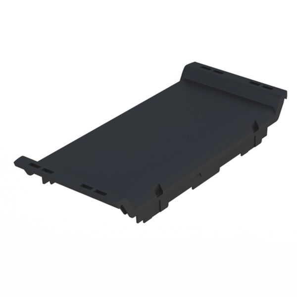 Front element, OMNIMATE Housing - series CH20M  black, Front element, Width: 45 mm image 1