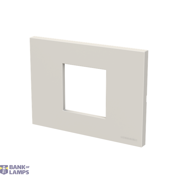 Frame - 1-gang / 2-modules - Niessen logo - Basic - Dune image 2