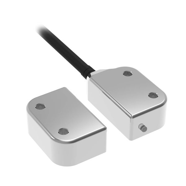 Non-contact door switch, coded, miniature stainless steel hygienic des AA040321F image 1