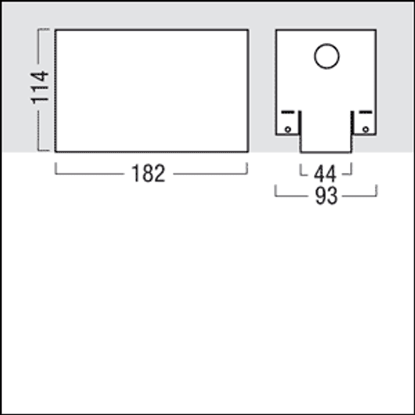 ARTSIGN 75 P MRC CCS - casting surround for concrete ceil. image 2