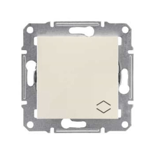 Asfora Switch, Recessed, Ivory image 2