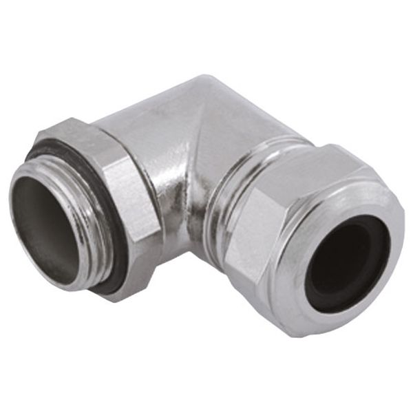 Cable gland Progress brass W90 Pg13 Cable Ø 8.0-15.0 mm image 1