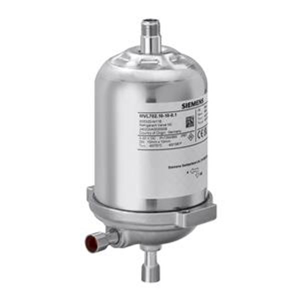 MVL702.09-09M0.1 - Modulating refrigerant valve with magnetic actuator, PS50 for flammable and nonflammable refrigerants, 3/8" x 3/8", kvs =0 .1 m3/h, multipack image 1