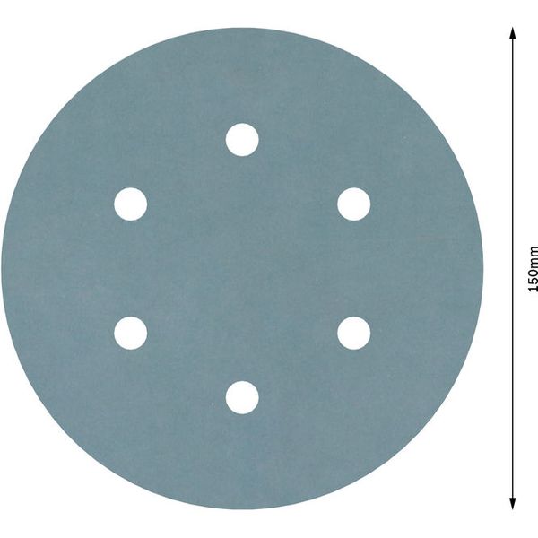 F355 sanding sheet, pack of 5 150 mm, 1200 image 3