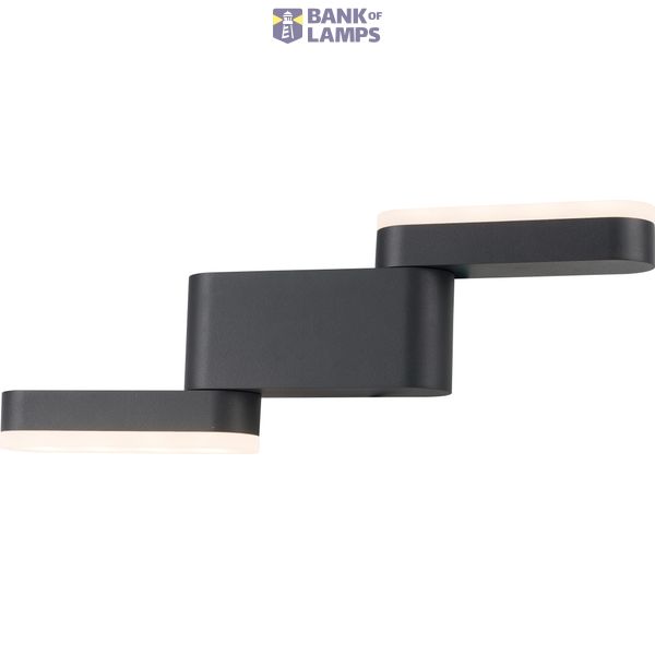 Naos LED Flex Up/Down 8,5W 550lm 3000K IP54 anthracite image 1