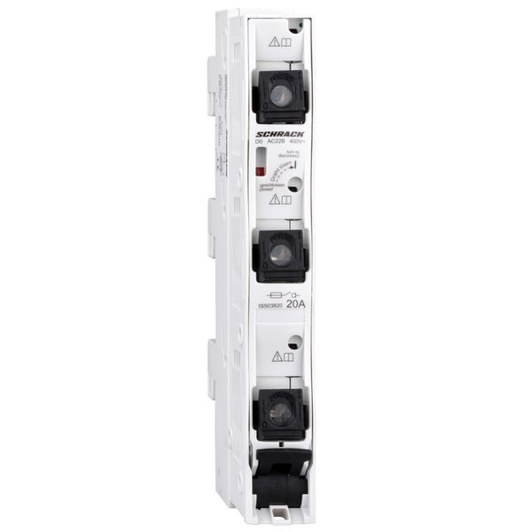 ARROW R, D02, 3-pole for 60mm busbar-system, 20A complete (The price is shown without markup on metals. Request a quote for accurate information) image 2
